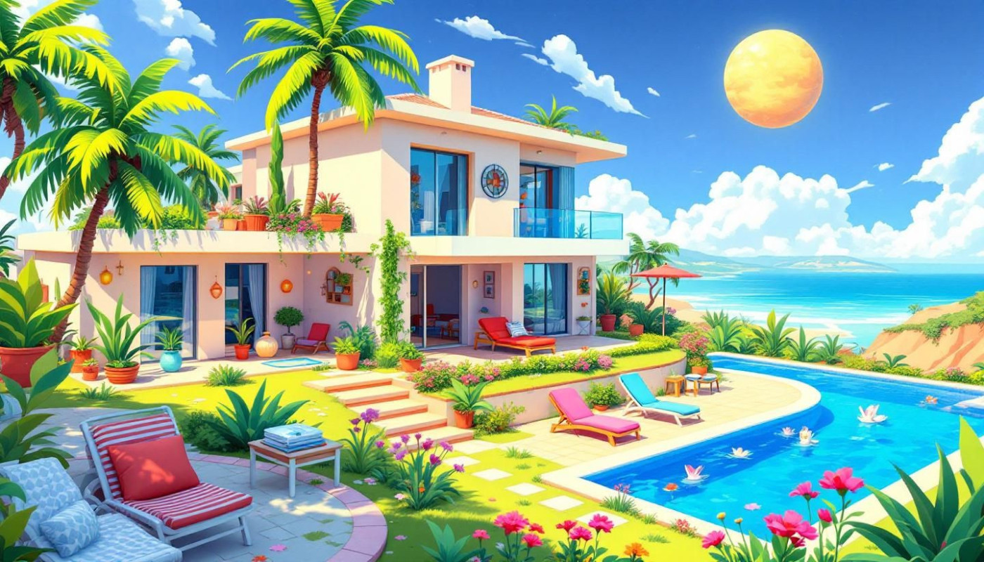 Wie man durch Puzzlespiel und Charakterpflege eine Traumvilla gestaltet?