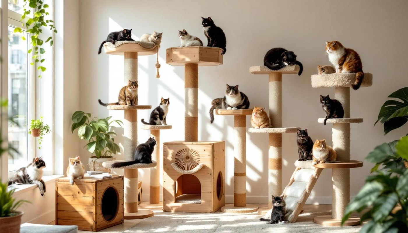 Wie wählt man den perfekten Kratzbaum für unterschiedliche Katzenpersönlichkeiten?